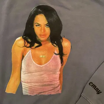 HIPHOP Aaliyah 트레이닝복 CLASSIC MATERIAL NY