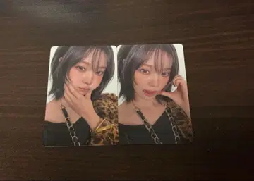 aespa LIVE TOUR 6000엔 혜택 트레이딩 카드 윈터 2종