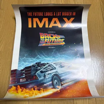 BACK TO THE FUTURE IMAX 입장자 혜택 포스터