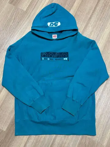 Diamond Head 후드 맨투맨 사이즈 L 터콰이즈 블루