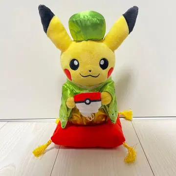 포켓몬 교토 한정판 피카츄 한나리 다회 놀이 봉제 인형