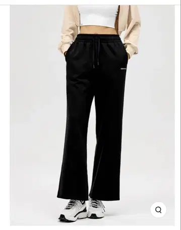 [ 미사용 ] XEXYMIX 속기모 코튼 혼방 와이드 팬츠 S 사이즈