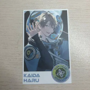 KAIDA HARU 우주비행사 사진 폴라로이드