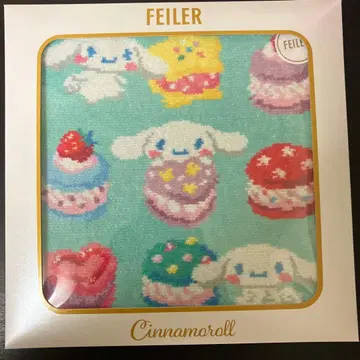새상품 FEILER 페이러 산리오 콜라보 시나몬 롤 케이스 포함