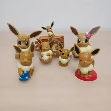 포켓몬 피규어 가챠 이브이 세트