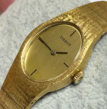 TISSOT 티쏘 여성용 수동 와인딩 빈티지 브레이슬릿 워치