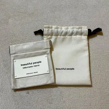 beautiful people 가죽 코인 케이스
