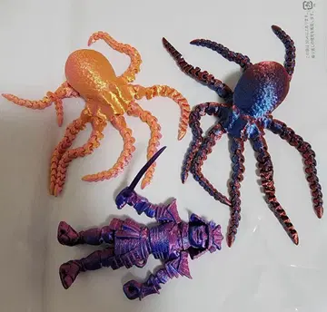 2종 세트 초가동식 카오스틱 옥토퍼스