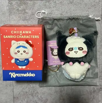 모몽가 쿠로미 Kiramekko 봉제 인형 산리오