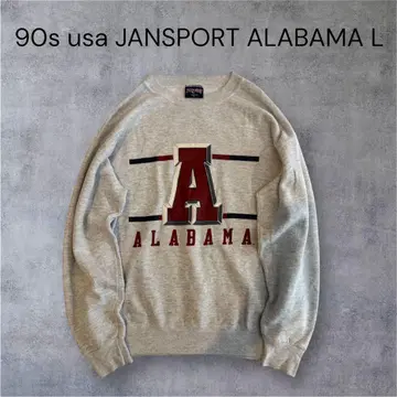 90s usa 제 JANSPORT ALABAMA L 사이즈 맨투맨 그레이