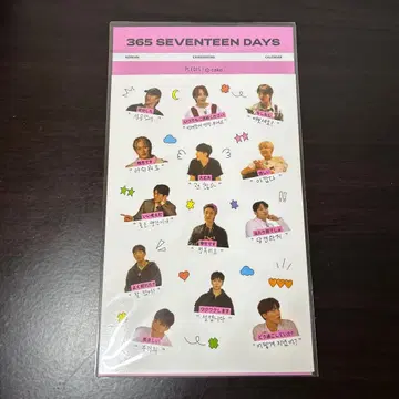 SEVENTEEN 365 DAYS 스티커 세트