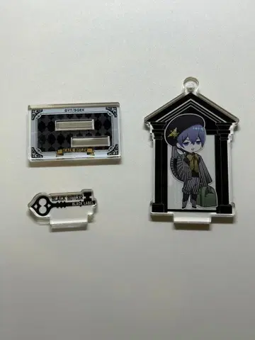 시엘 트레이딩 아크릴 스탠드 키링 (팬텀 호텔 Ver.)