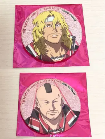 테니스의 왕자님 샤이니 캔뱃지 뵤도인 호오 듀크 와타나베