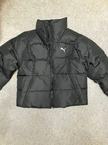 PUMA 블랙 다운 자켓 M