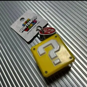 [ 미사용 새상품 ] USJ 슈퍼 닌텐도 월드 한정판 물음표 박스 키