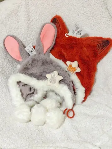 주토피아 팬캡 주디 닉 상하이 디즈니 한정판 2세트