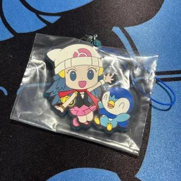 러버 스트랩 컬렉션 포켓몬 트레이너즈 이슬이(히카리)&팽도리