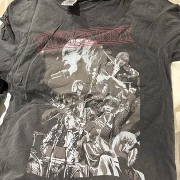 영 스키니 초 락 T셔츠 L