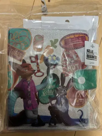 주토피아 씰 바인더 세트