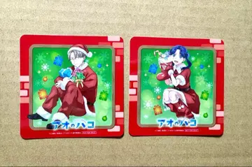 푸른상자 프린세스 카페 코스터 카사하라 타다시 모리야 쇼부 2장 세트