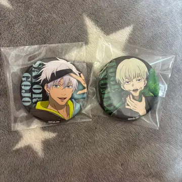 고죠 사토루 이누마키 토게 캔뱃지 세트