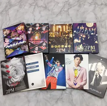 최종 판매 2PM WOO YOUNG DVD 9점 묶음 판매