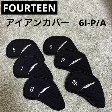 [ 새상품급 ] FOURTEEN 아이언 골프헤드커버 6개 세트 포틴