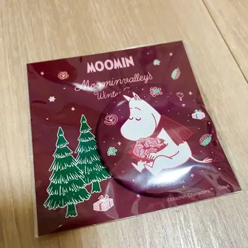 요코하마 한정판 요코하마 빨간 벽돌 창고 크리스마스 마켓 무민 캔뱃지