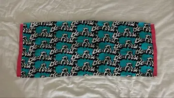 BE:FIRST 비퍼스트 로고 페이스 타월