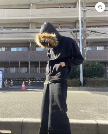 퍼 달린 y2k 블랙 지퍼 후드티