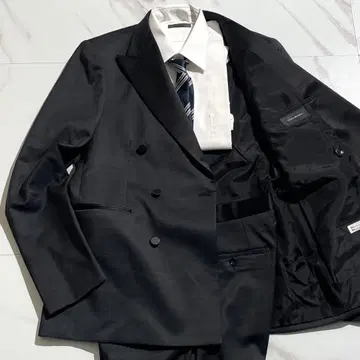 [컨디션 최상/L] TAGLIATORE 딸리아또레 수트 셋업 블랙