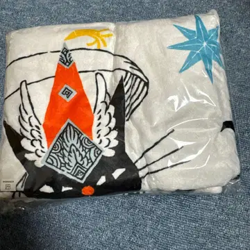 뾰족 모자의 아틀리에 시라하마 카모메 블랙 고양이 콜라보 대형 담요 코코