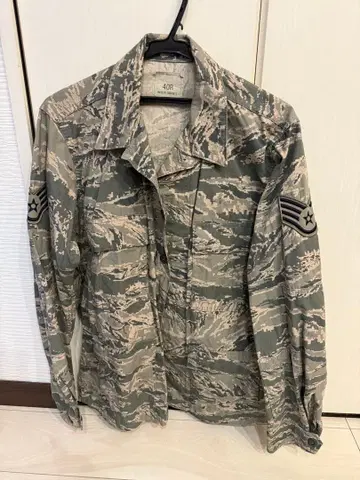 카모 패턴 밀리터리 자켓 40R