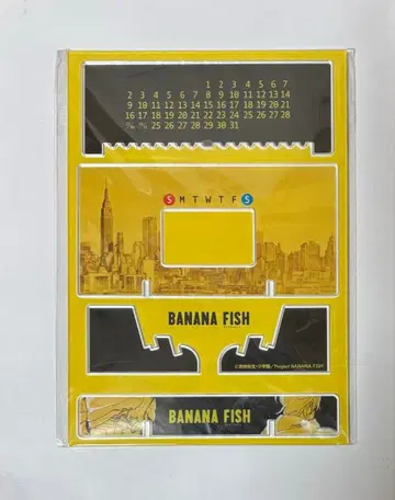 banana fish 굿즈 아크릴 스탠드 달력