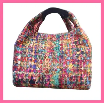 LILY 릴리 일본제 펠트/천연 가죽 토트백 멀티 컬러