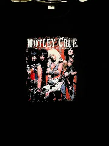 MOTLEY CRUE 머틀리 크루 락 밴드 T셔츠 X~XL 상당