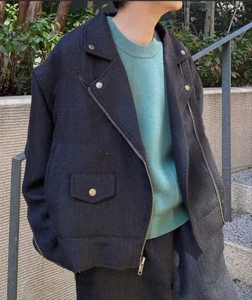 MandO 트위드 라이크 라이더 자켓 / 셋업 착용 가능