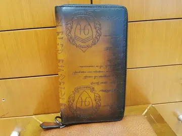 Miskeen 지퍼 장지갑 엠보싱 가공 장지갑 커스터마이즈 가능합니다.