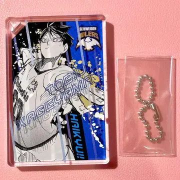 하이큐 도미노풍 아크릴 키링 컬렉션 카게야마 토비오