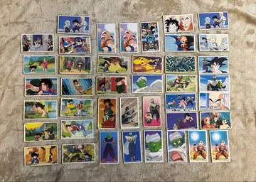 당시물 드래곤볼 딱지 41장 세트