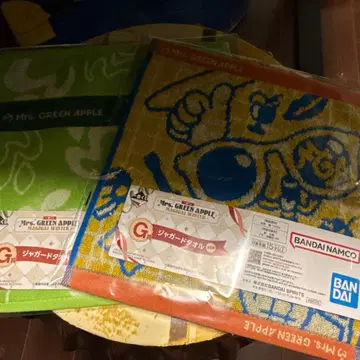 미세스 그린애플 제일복권 자카드 타월