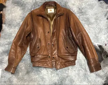 60s 70s 가죽 자켓