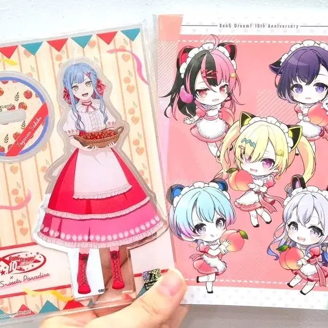 (미개봉 새상품) 뱅드림 아베무지카 사키코 스위트 파라다이스 아크릴스탠드