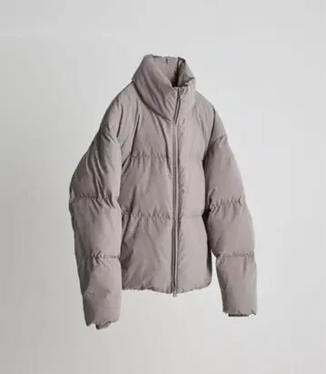 WYM 위 히트 파이버 다운 자켓 L 사이즈 차콜