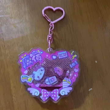 하라주쿠 산리오 한정판 시크릿 아크릴 키링 헬로키티