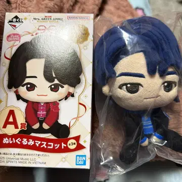 Mrs. GREEN APPLE 봉제 인형 마스코트 A상 와카이