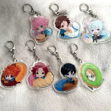 앙스타 스이파라 콜라보 아크릴 키링 7종 세트