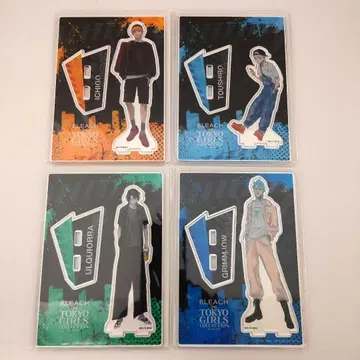 BLEACH 블리치 TGC 아크릴 스탠드 4종 세트