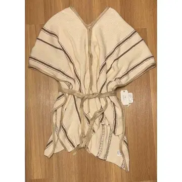 새상품 Ungrid 언그리드 벨트콤비 니트 판초 가디건