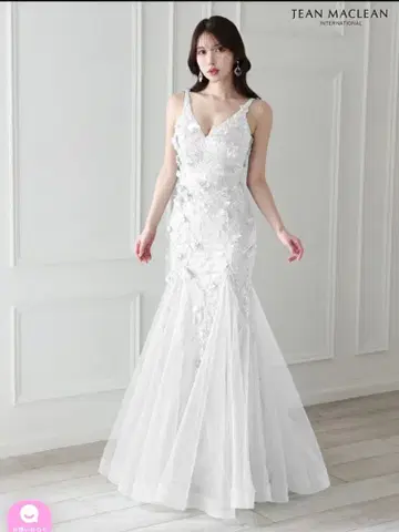 [ JEANMACLEAN ] 슬리브리스 머메이드 롱 드레스